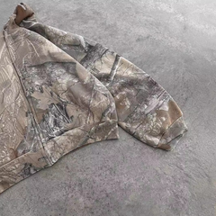 Sweat à capuche rétro camouflage urbain