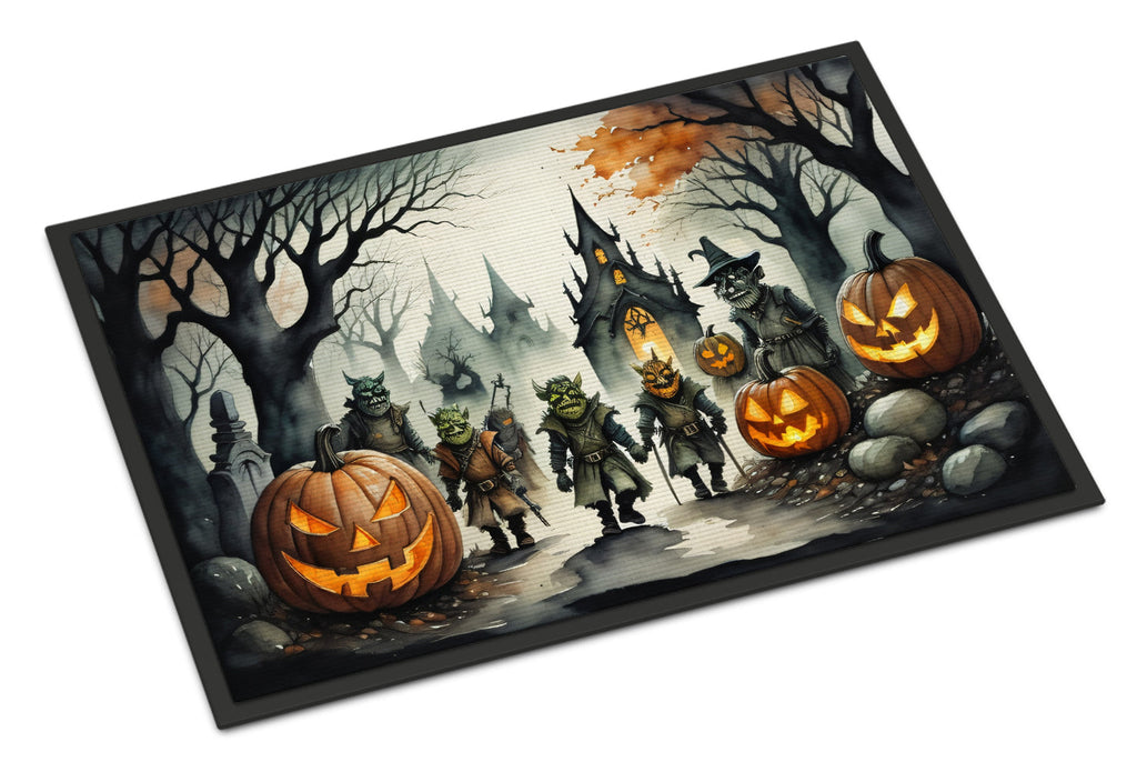 Ghoulish Gateway Halloween Mat - LARUNVIK
