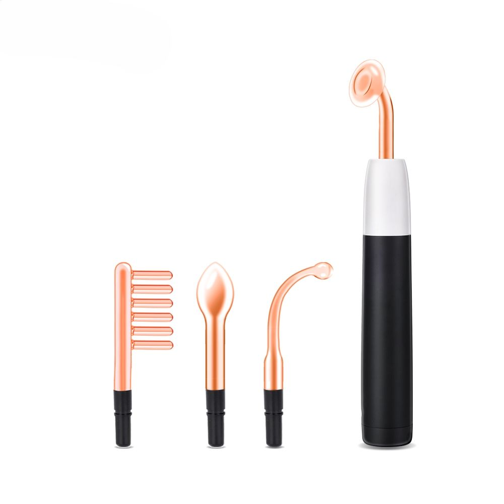 High-Frequency Electrotherapy Wand 4-in-1 Electrotherapy Device Facial Care Comb Rechargeable - LARUNVIK
