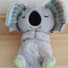 Peluche loutre Sound Machine Soothe 'n Snuggle avec lumières, sons et mouvements de respiration rythmiques pour bébé