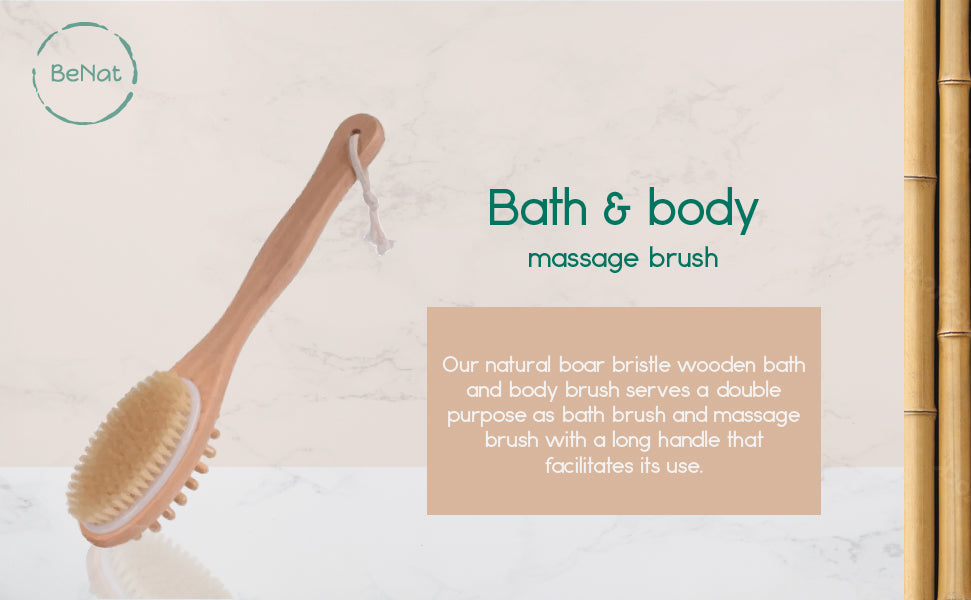 Bath & Body Massage Brush - LARUNVIK