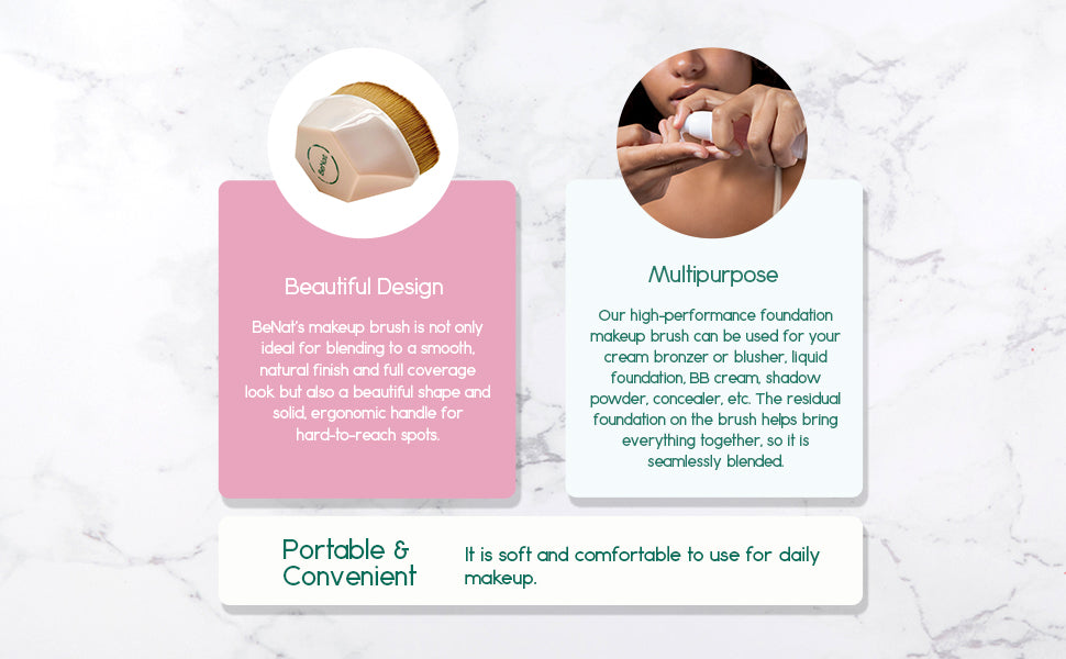 Foundation Makeup Brush - LARUNVIK