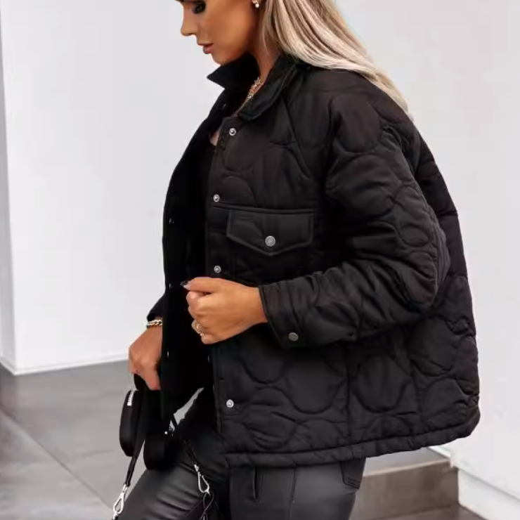 Chic Cotton Comfort Coat