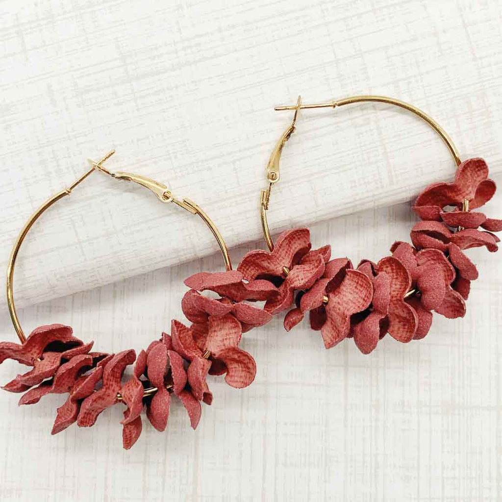 Aussie -Rose Earrings - LARUNVIK