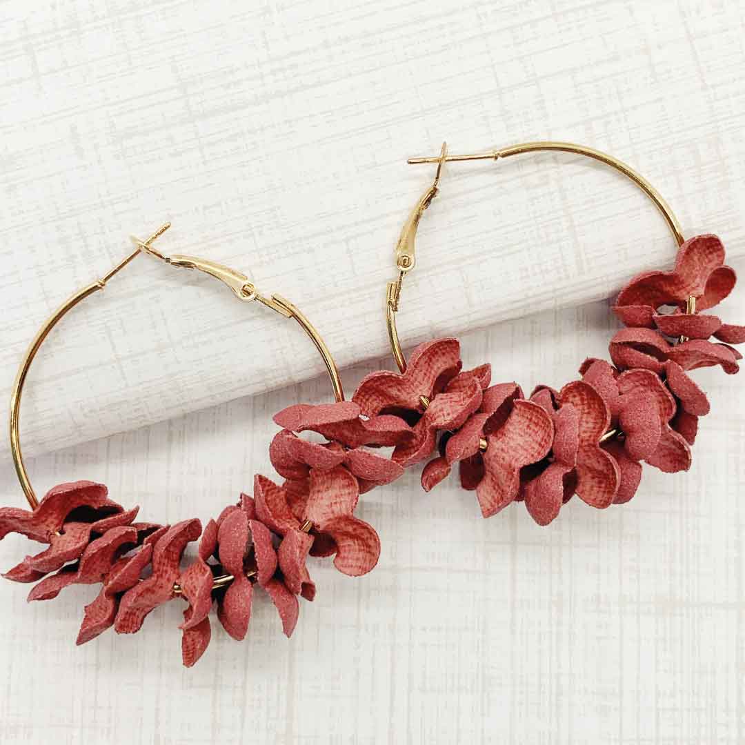 Aussie -Rose Earrings - LARUNVIK