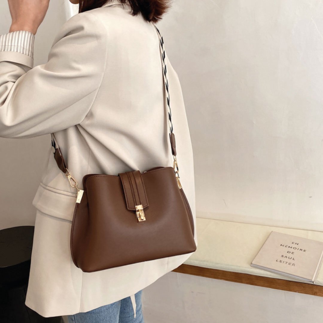 Checkered Shoulder Bag - LARUNVIK