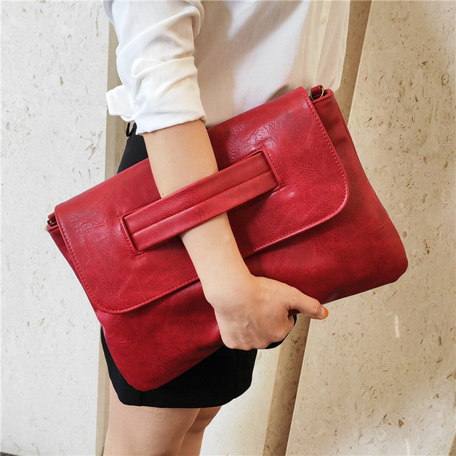 PU Leather Crossbody Clutch Bag for Women - LARUNVIK