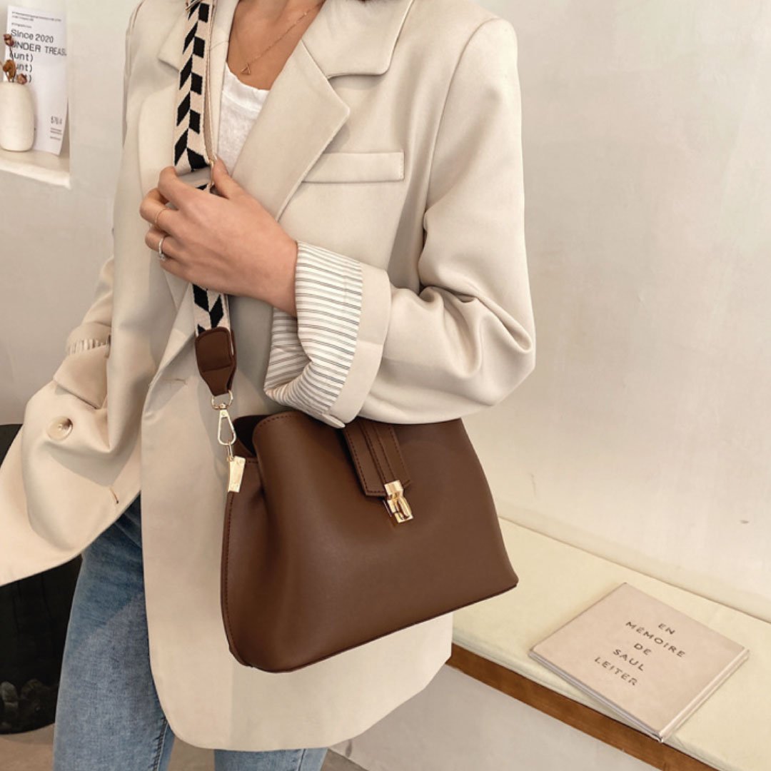 Checkered Shoulder Bag - LARUNVIK