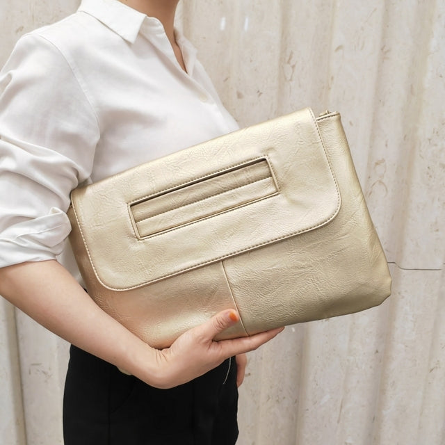 PU Leather Crossbody Clutch Bag for Women - LARUNVIK
