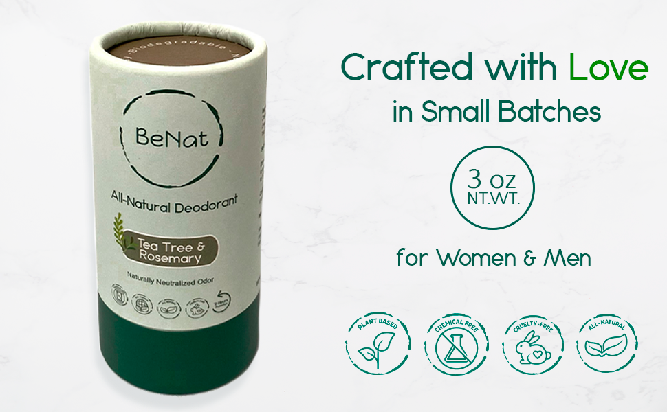 All Natural, Plastic-Free Deodorants - LARUNVIK