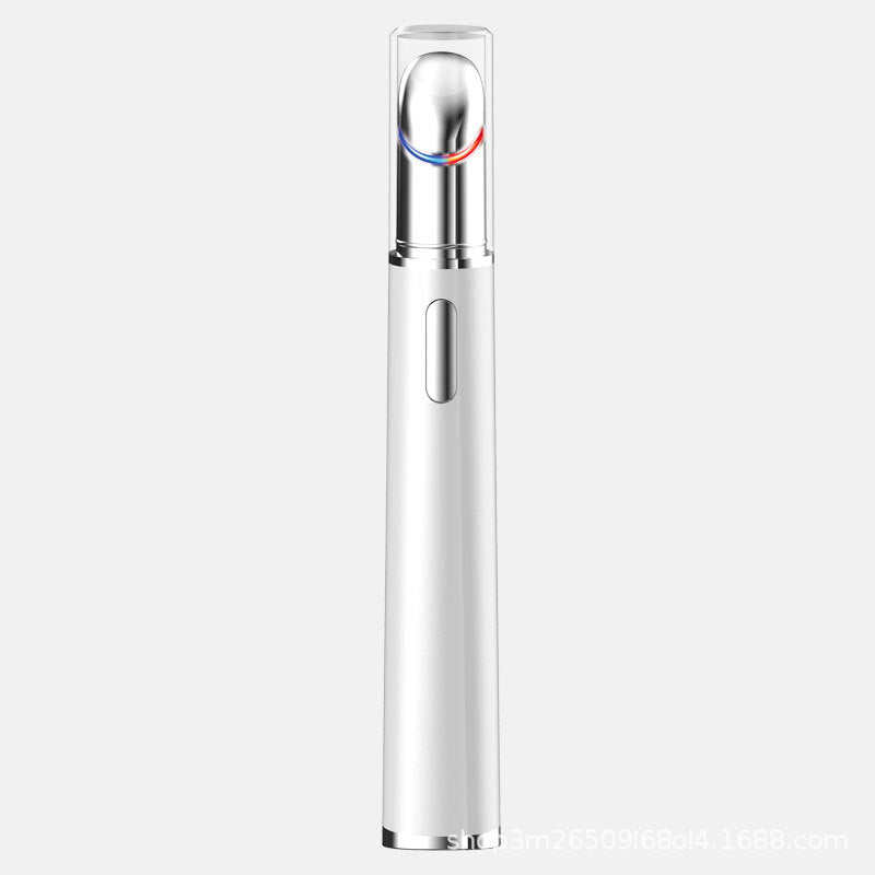 Electric Eye Massager with Cream Infusion, Lifting Firming, Fine Line Reduction, Ion Light Therapy, Beauty Eye Pen - LARUNVIK