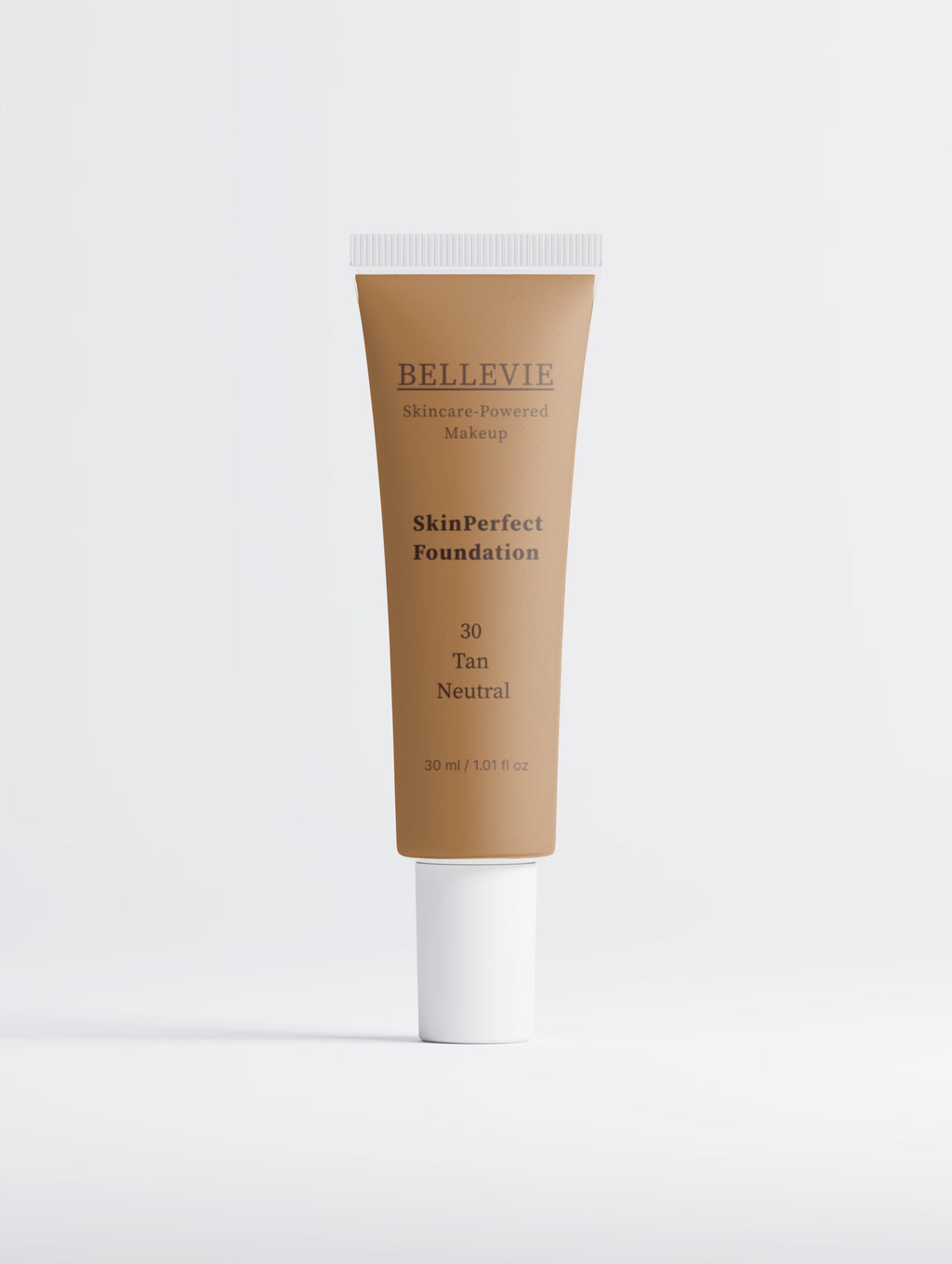 Peptide Skin-Perfecting Foundation - 30 Tan Neutral | Tan Skin, Balanced Coverage - LARUNVIK