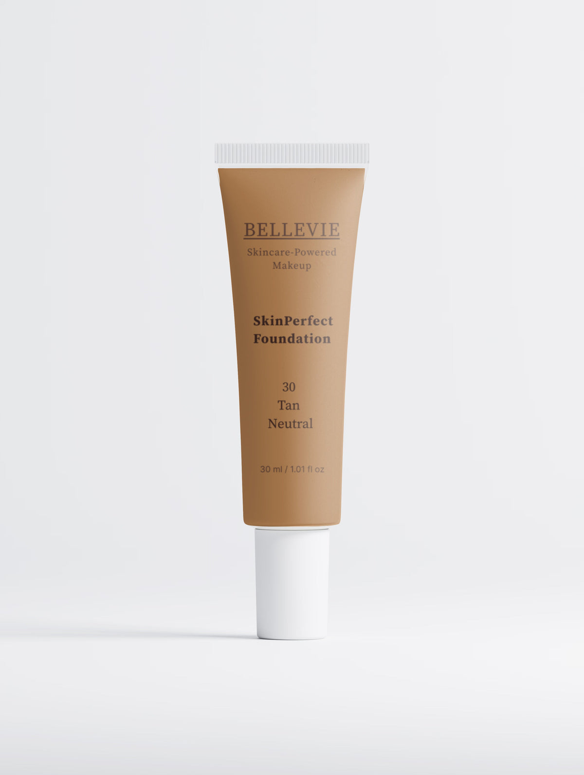 Peptide Skin-Perfecting Foundation - 30 Tan Neutral | Tan Skin, Balanced Coverage - LARUNVIK