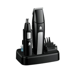 Men's 10-Piece Grooming Kit – Hair, Beard, Nose & Ear Trimmer