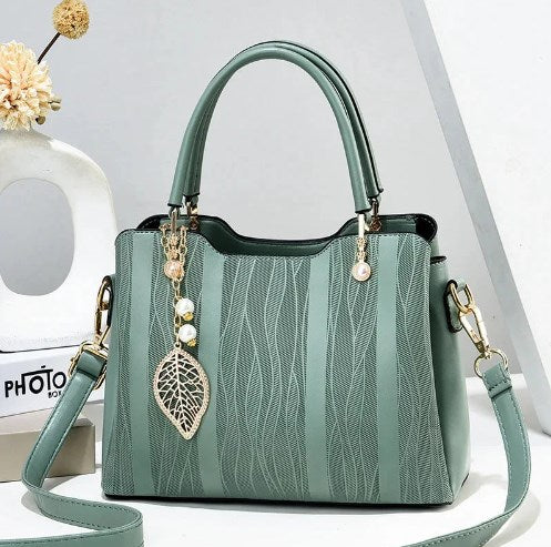 Leather Moon Bag - 2024 Stylish Simple Shoulder Bag (One Piece) - LARUNVIK