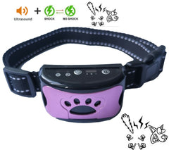 Collier de dressage anti-aboiement ultrasonique pour chien