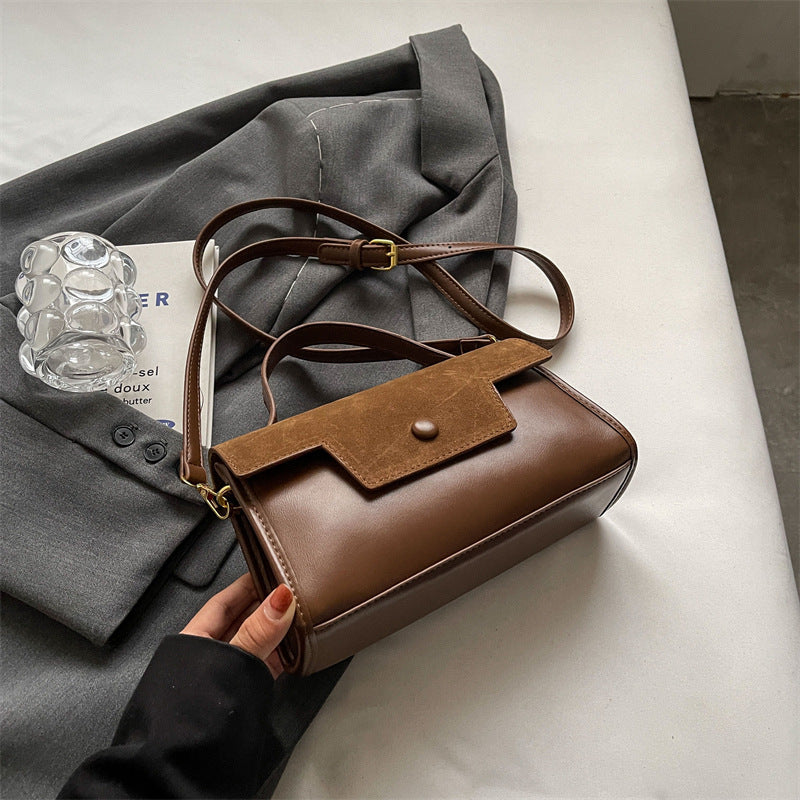 2023 Vintage Style Women's Suede Handbag and Crossbody - LARUNVIK