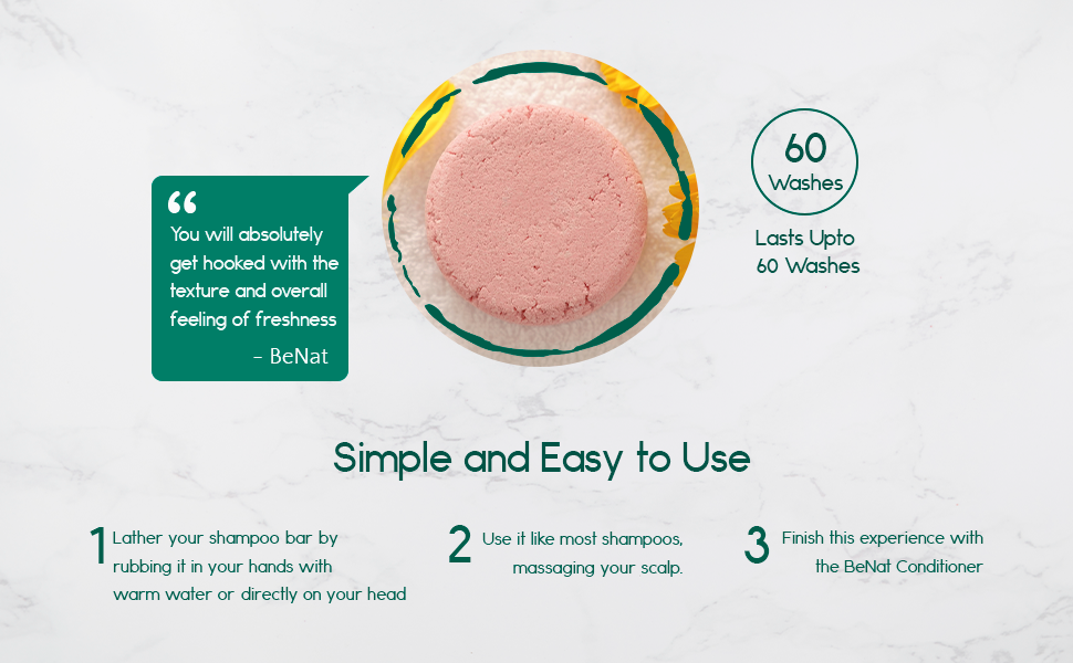 All-Natural Shampoo Bar. Plastic-Free - LARUNVIK