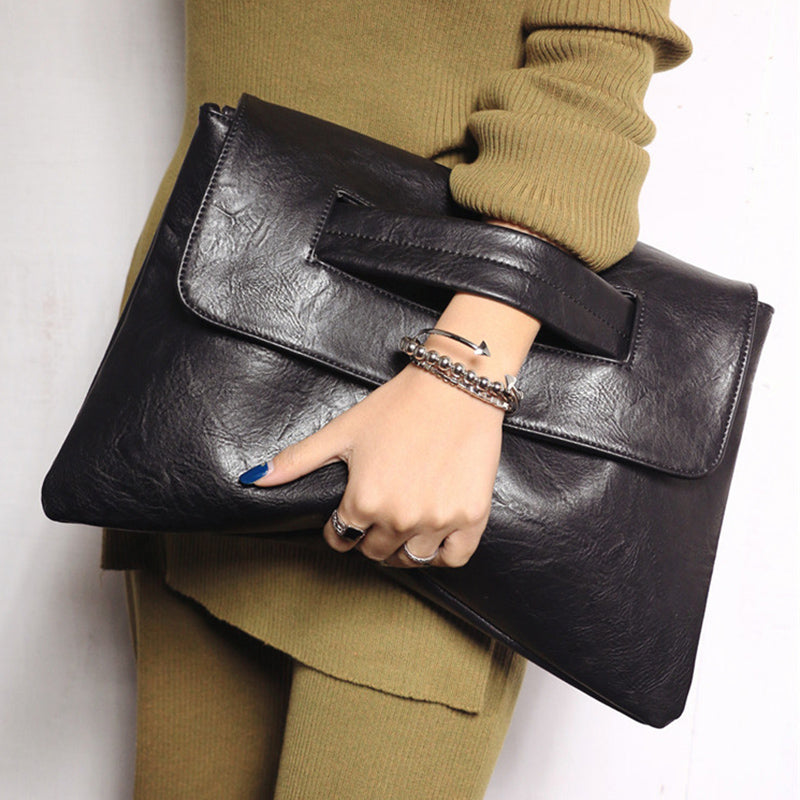 PU Leather Crossbody Clutch Bag for Women - LARUNVIK