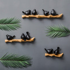 Nordic Style Bird Wall Hook for Clothing and Accessories