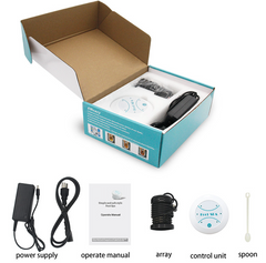 Appareil de massage des pieds ionique compact