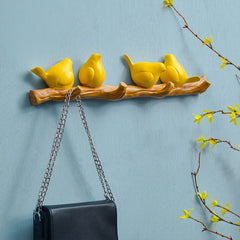 Nordic Style Bird Wall Hook for Clothing and Accessories