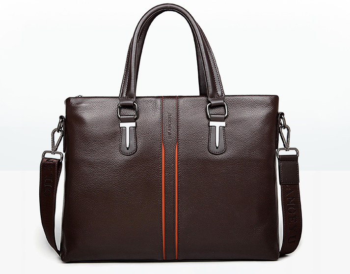 Leather Tote and Crossbody Bag - LARUNVIK