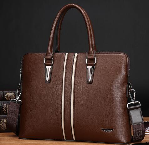 Leather Tote and Crossbody Bag - LARUNVIK
