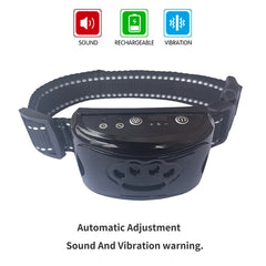 Collier de dressage anti-aboiement ultrasonique pour chien
