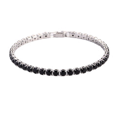 Parure de bracelets de tennis Hip Hop 4.0 Micro Zircon