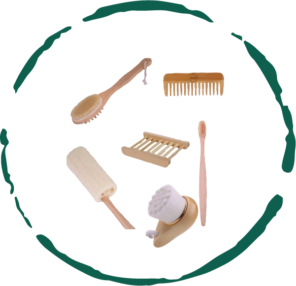 Zero-Waste Bath Accessories Bundle - LARUNVIK