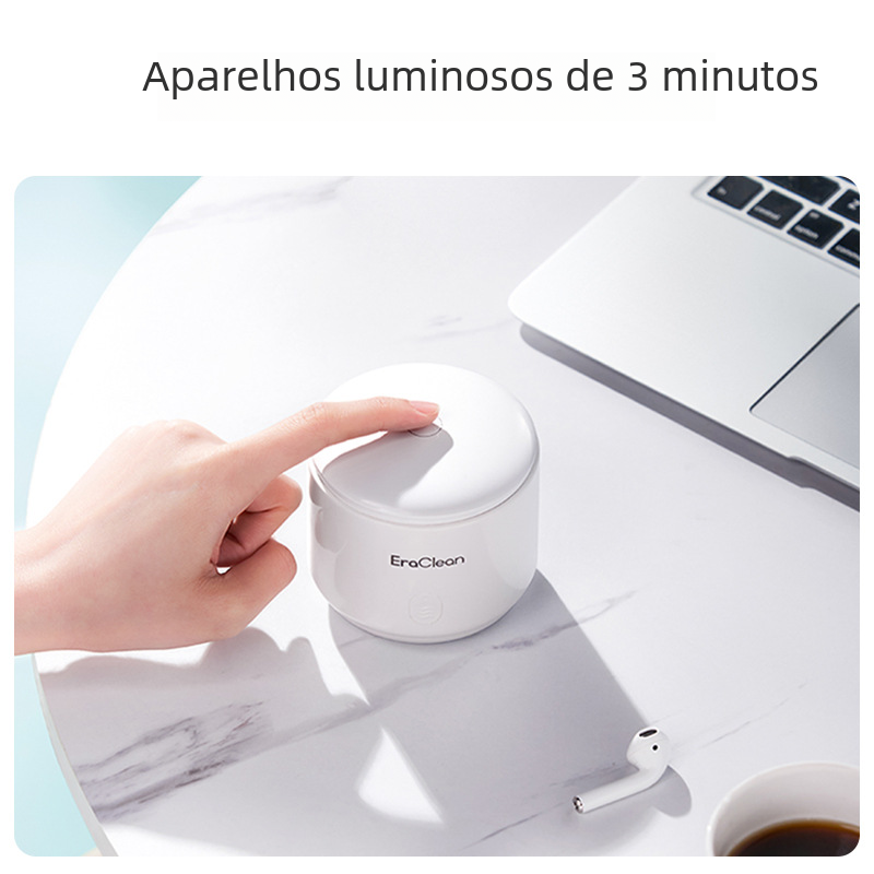 EraClean Ultrasonic Cleaner for Invisible Aligners and Dentures - LARUNVIK