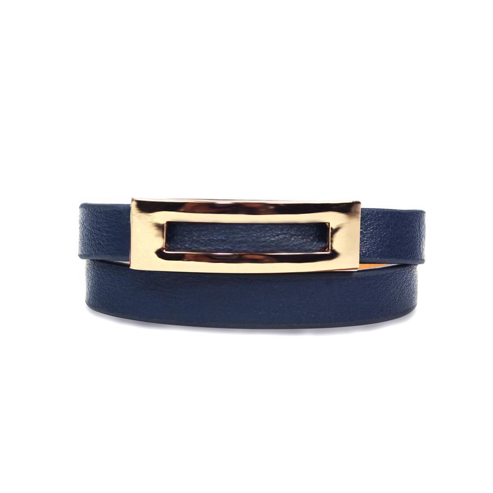 Buckled Leather Bracelet - LARUNVIK