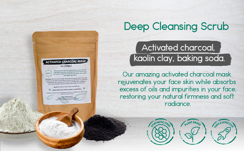 Activated Charcoal Mask - LARUNVIK