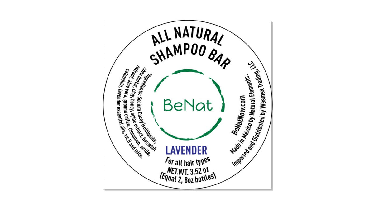 All-Natural Shampoo Bar. Plastic-Free - LARUNVIK