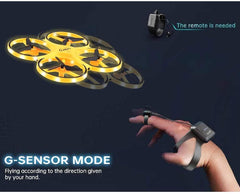 Télédétection par montre intelligente drone