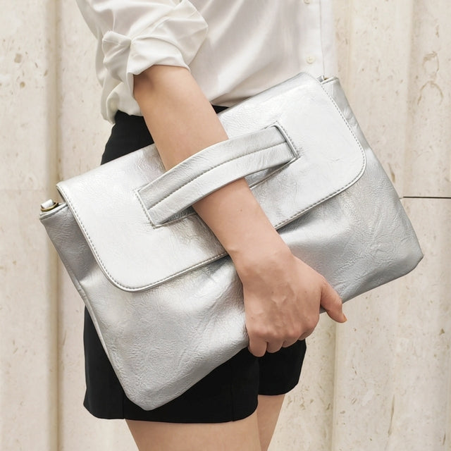 PU Leather Crossbody Clutch Bag for Women - LARUNVIK