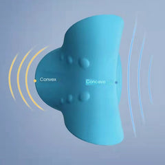 PU Foam Neck Massage Pillow for Spinal Correction
