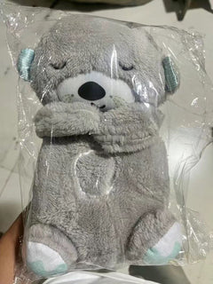 Peluche loutre Sound Machine Soothe 'n Snuggle avec lumières, sons et mouvements de respiration rythmiques pour bébé