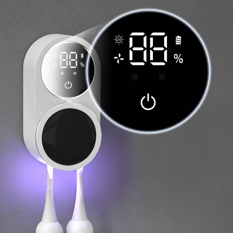 Smart UVC Toothbrush Sanitizer and Dryer Wall-Mounted - LARUNVIK