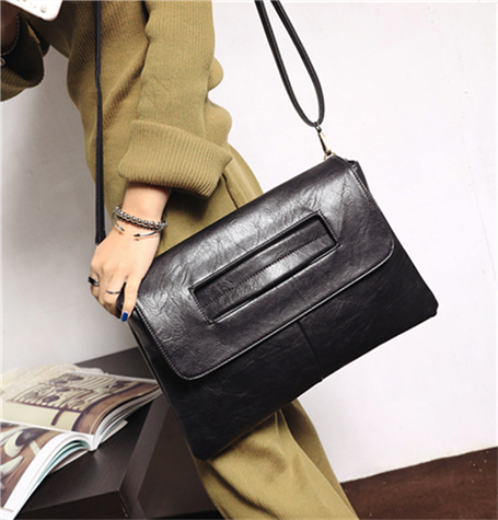 PU Leather Crossbody Clutch Bag for Women - LARUNVIK