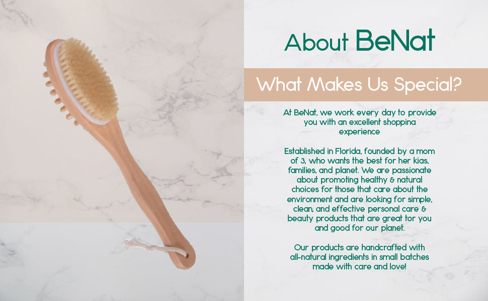 Bath & Body Massage Brush - LARUNVIK