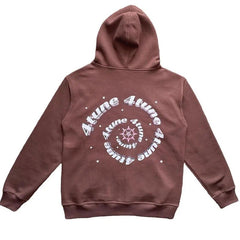 Sweats à capuche zippés imprimés étoiles