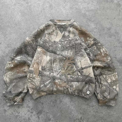 Sweat à capuche rétro camouflage urbain
