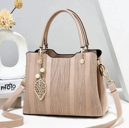 Leather Moon Bag - 2024 Stylish Simple Shoulder Bag (One Piece) - LARUNVIK