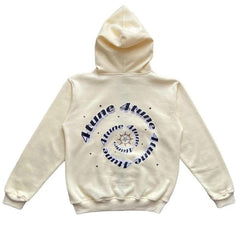Sweats à capuche zippés imprimés étoiles