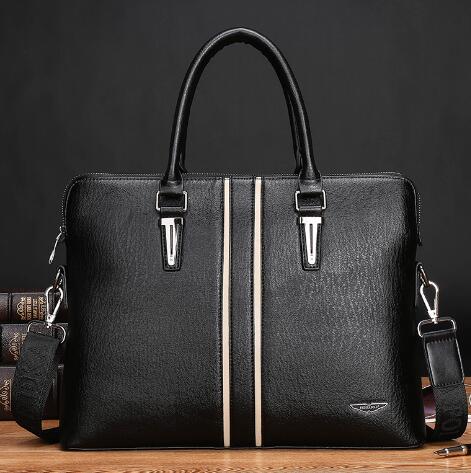 Leather Tote and Crossbody Bag - LARUNVIK