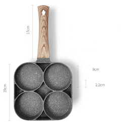 Non-Stick Four Hole Omelette Pan