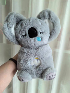 Peluche loutre Sound Machine Soothe 'n Snuggle avec lumières, sons et mouvements de respiration rythmiques pour bébé