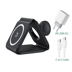 Chargeur sans fil pliable pour Apple